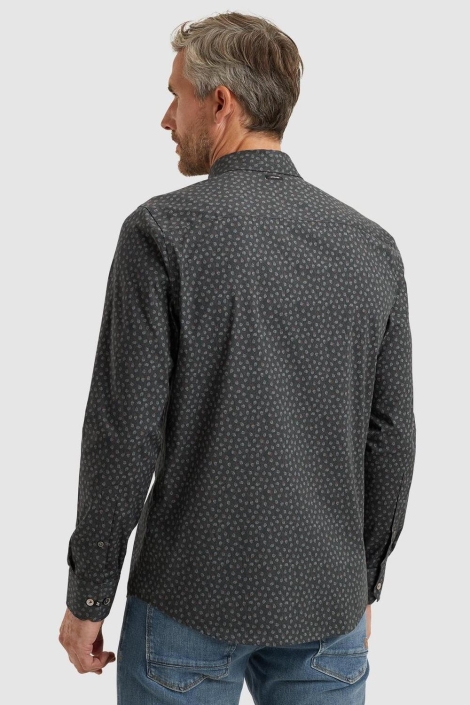 Vanguard long sleeve shirt print on poplin